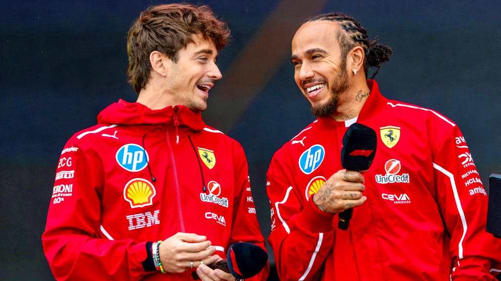 «Qu'ils parlent moins». Charles Leclerc et Lewis Hamilton recadrés par le boss de Ferrari