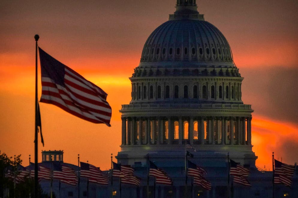 The Senate has reached an initial agreement in the bitter budget dispute. (archive picture)