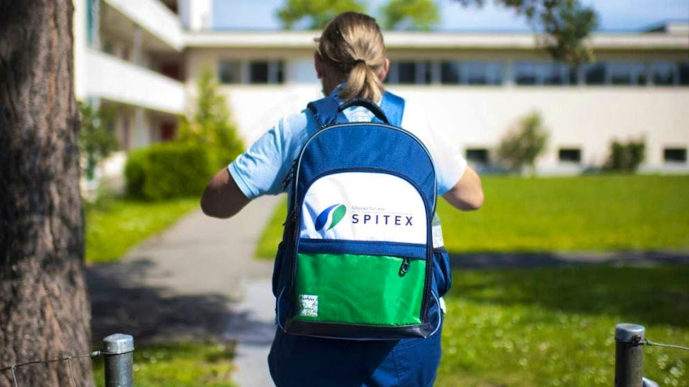 In 2024, Spitex services recorded more hours of care than ever before. (archive image)