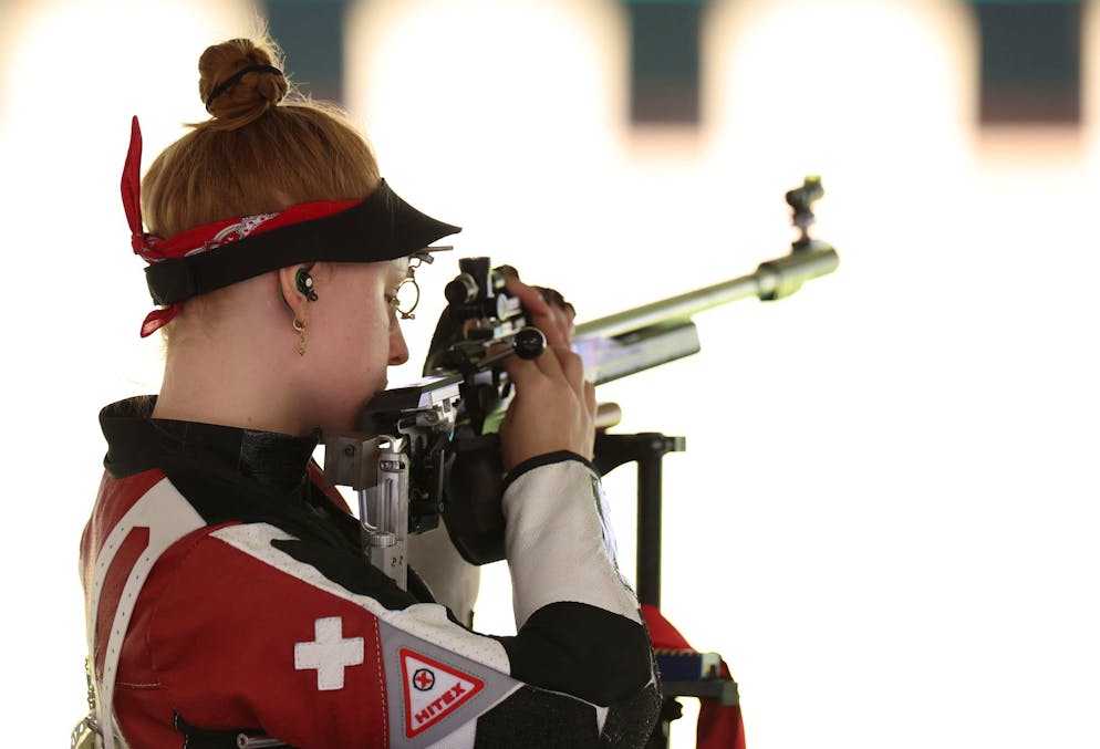 Una delle atlete, Nina Christen, in una foto d'archivio.
