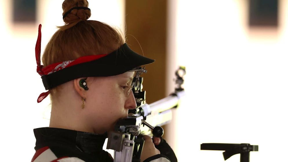 Nina Christen führte das junge Schweizer Team an.