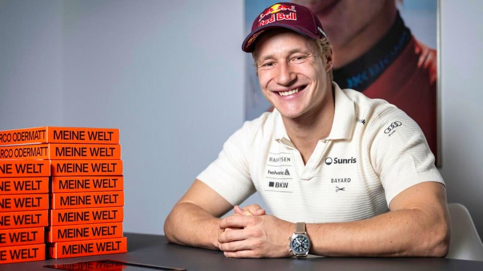 Marco Odermatt präsentiert die von ihm autorisierte Biografie "Meine Welt"