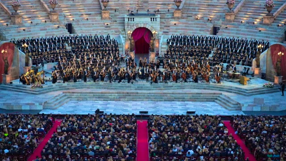 The opera performances in Verona's amphitheater bring in a lot of money.