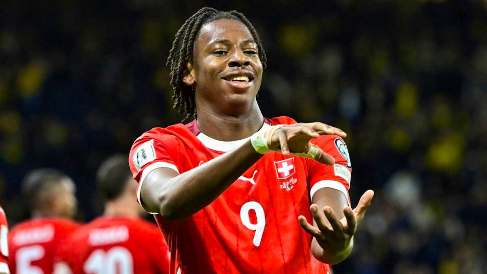 Johan Manzambi is an attraction in the national team.