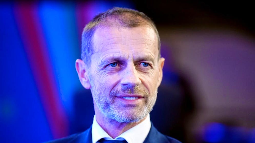 UEFA-Präsident Aleksander Ceferin nahm am Mittwoch am Event für die EM 2028 statt.