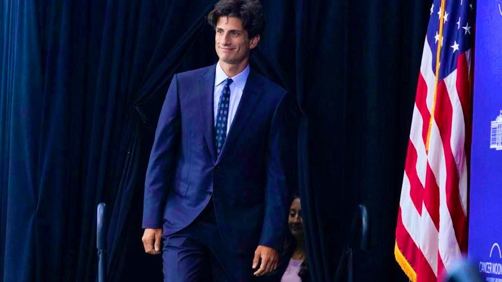 ARCHIVE - Jack Schlossberg, grandson of John F. Kennedy. Photo: Evan Vucci/AP/dpa/Archive image