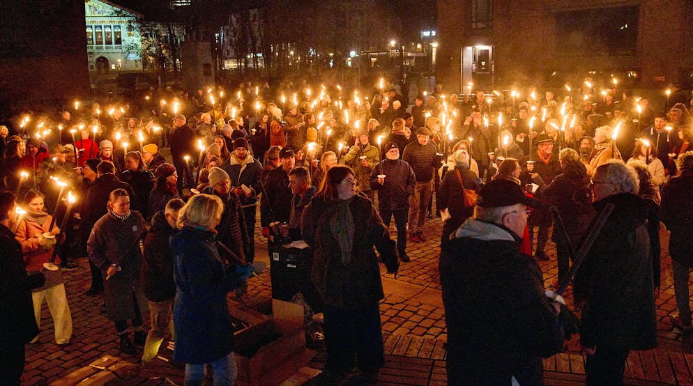 Quelque 200 personnes se sont rassemblées mardi à Vienne pour protester contre l'organisation d'un événement à la mémoire d'un homme politique nazi (image d’illustration).