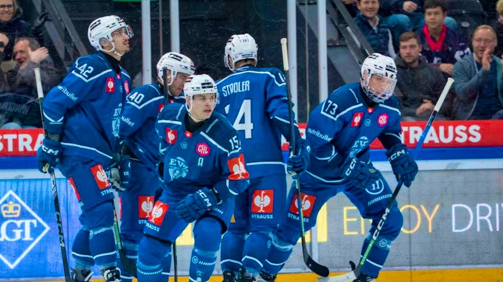 Cheers in the Zug ice rink: EVZ outclasses Sparta Prague 6:0 in the first leg of the Champions Hockey League round of 16