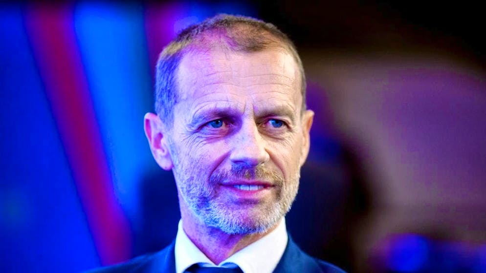 UEFA President Aleksander Ceferin attended the event for Euro 2028 on Wednesday.