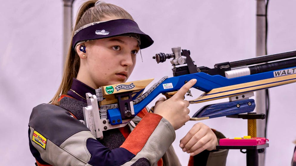 Emely Jäggi s'est parée d'argent dans le match aux trois positions (archive).