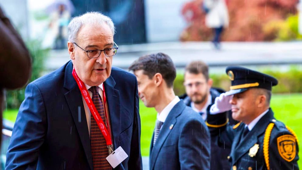 Le ministre suisse de l'économie Guy Parmelin doit rencontrer jeudi son homologue américain Jamieson Greer (archives).