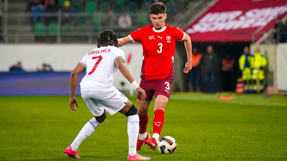 Im März 2025 spielte Albian Hajdari noch für die Schweiz gegen Luxemburg. Weil es aber ein Testspiel war, durfte er die Nation noch wechseln.