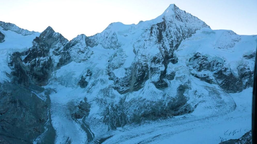 La montagna delle Alpi vallesane dove è avvenuto il ritrovamento.