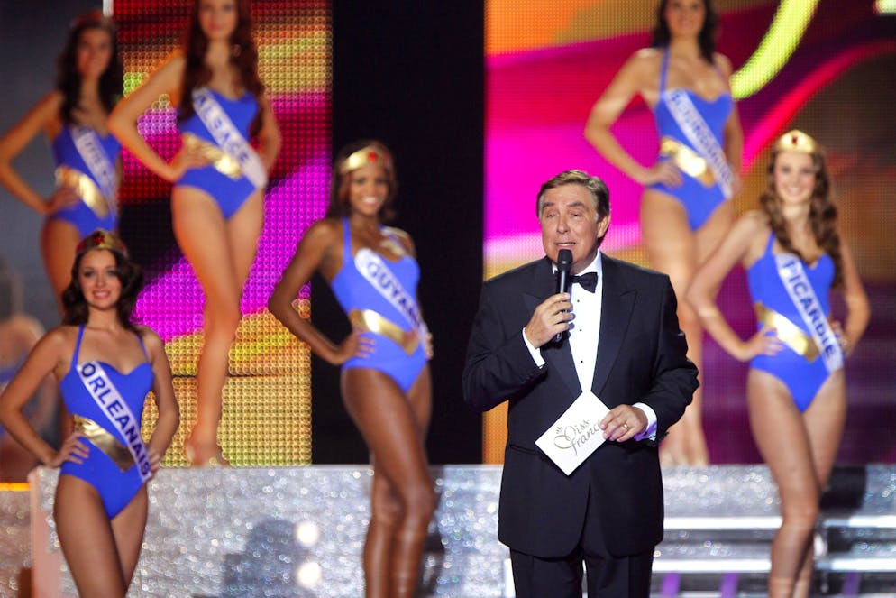 Questionnées par l'animateur Jean-Pierre Foucault, les Miss doivent aussi montrer qu'elles sont cultivées. (archives)