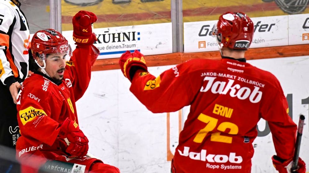 Bachofner mit Doppelpack. Die SCL Tigers bremsen den Lauf von Lugano