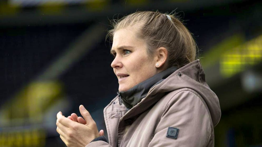 YB coach Imke Wübbenhorst can be very optimistic about the second leg.