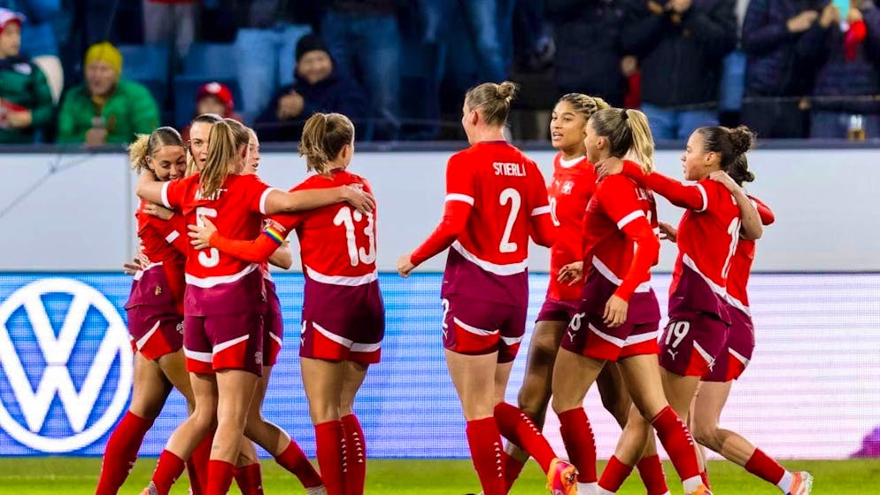 The Swiss women test against Belgium and Wales