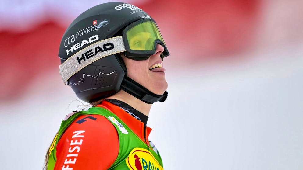 Championne du monde en slalom, Camille Rast a un nouveau statut à défendre.