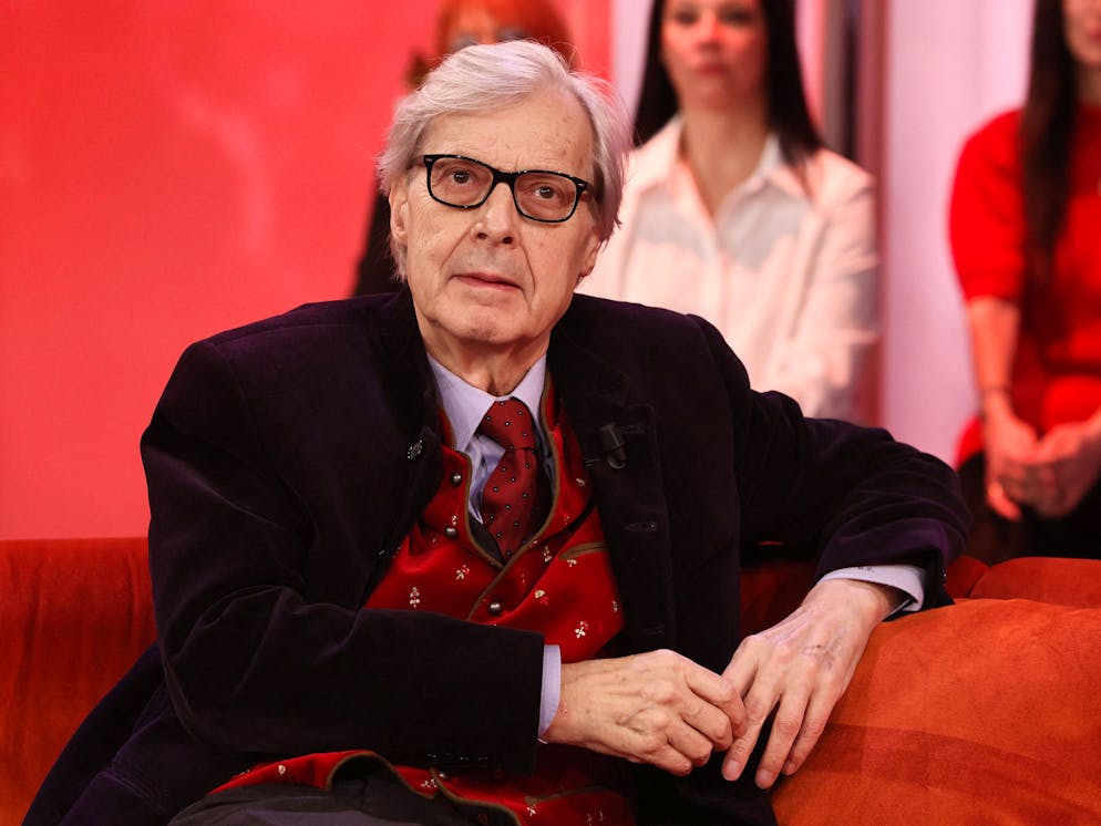 Vittorio Sgarbi, immagine d'archivio