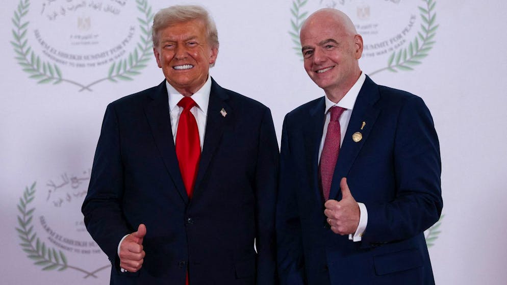 Donald Trump und Gianni Infantino haben vor der Weltmeisterschaft 2026 gut lachen.
