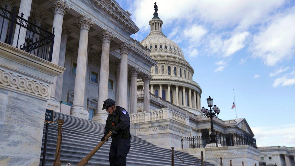 Das Kapitol in Washington. (12. November 2025)