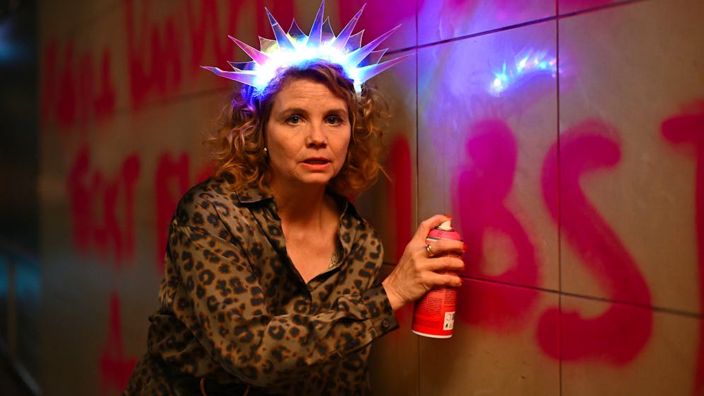 Comedian Annette Frier. 