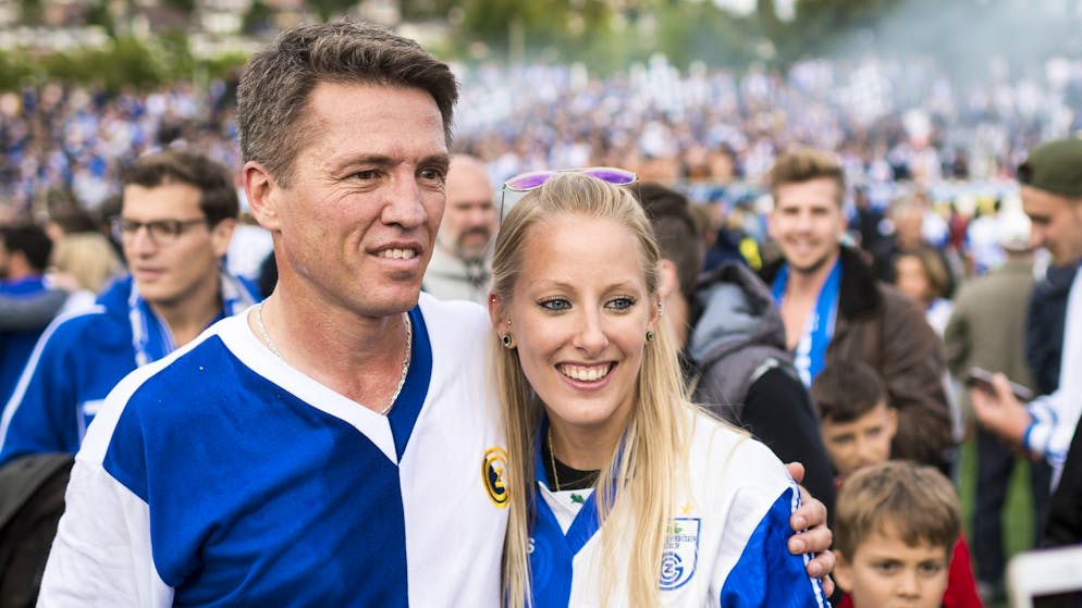 Mats Gren vor ein paar Jahren bei einem Legendenspiel der Grasshoppers. Der Schwede absolvierte über 500 Spiele für GC und gewann zahlreiche Titel.