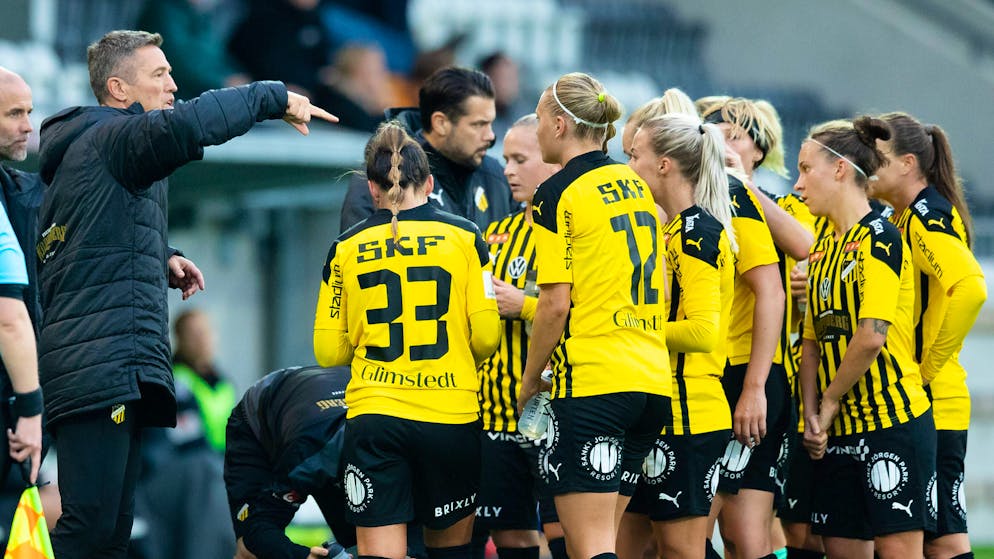 In Schweden war Mats Gren (links) auch Trainer im Frauenfussball.