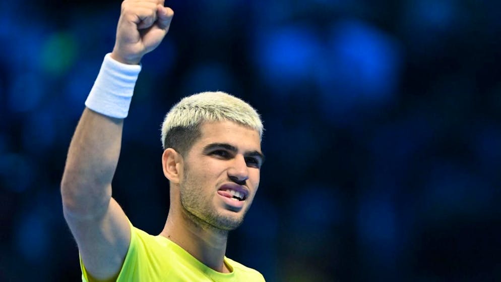 Steht an den AT Finals im Halbfinal: der Weltranglistenerste Carlos Alcaraz.