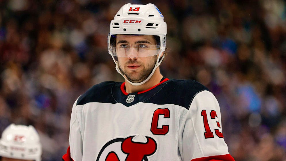 Nico Hischier is the captain of New Jersey.