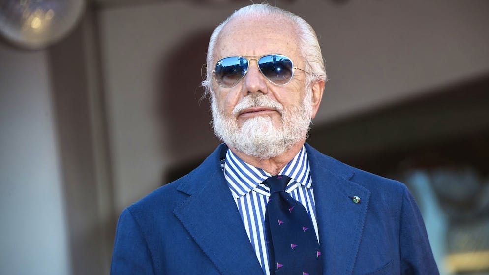 Aurelio De Laurentiis, patron del Napoli (immagine d'archivio)