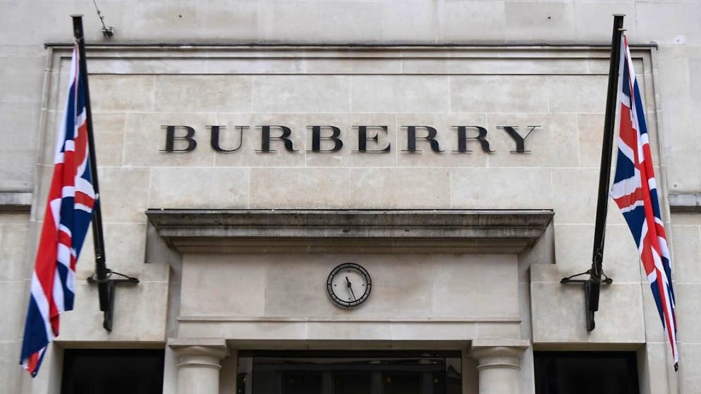 Burberry voit les premiers signes d'un rebond après ses difficultés. (archive)