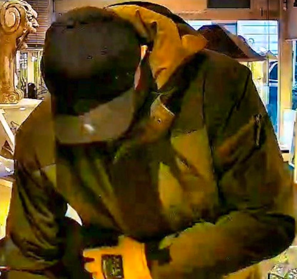 The employee was injured in the robbery - and presumably the perpetrator too.