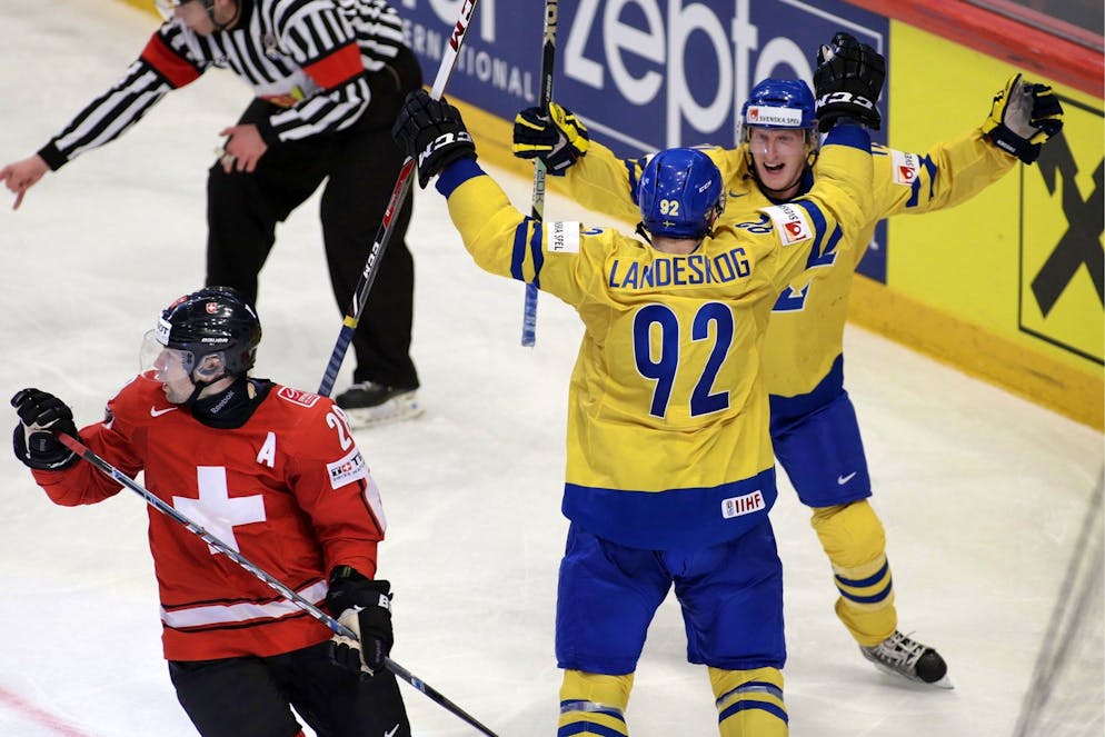 Sieg von Schweden im Finale der Eishockey-WM 2013.