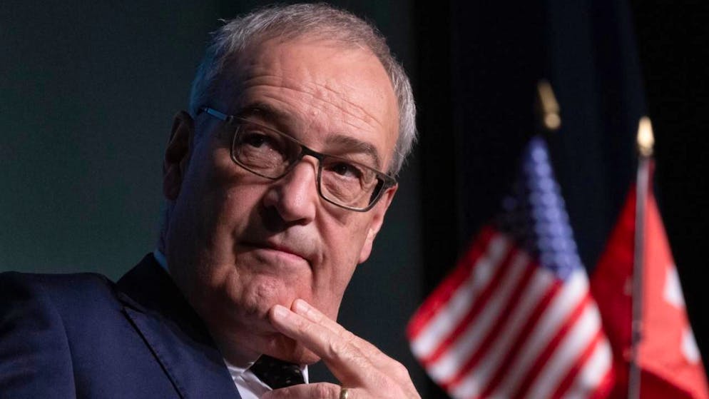 Il consigliere federale Guy Parmelin ha manifestato ottimismo dopo l'incontro con il rappresentante della Casa Bianca per il commercio. (Immagine d'archivio)