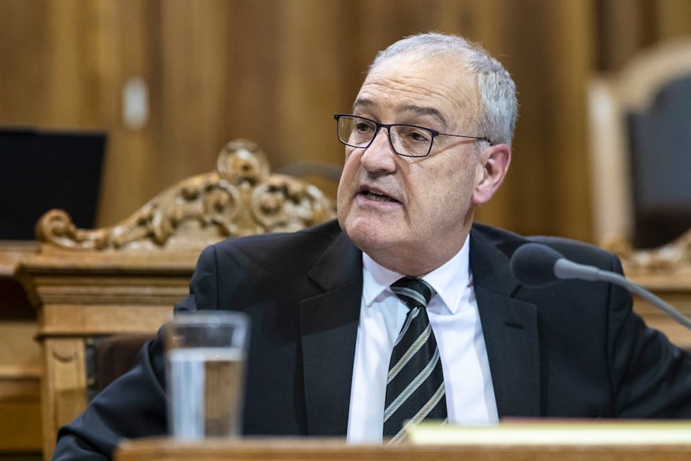 Il consigliere federale Guy Parmelin è volato a Washington per riprendere i colloqui sui dazi con gli USA (foto d'archivio).