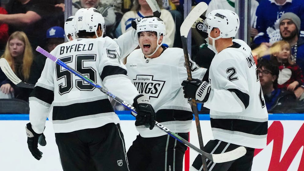 Tor im Video. Fiala trifft erneut – die LA Kings sind weiter nicht zu stoppen