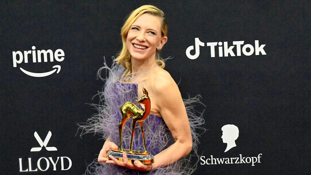 Glamor, superstars and an errant Thomas Gottschalk - Gallery. Actress Cate Blanchett was also honored.