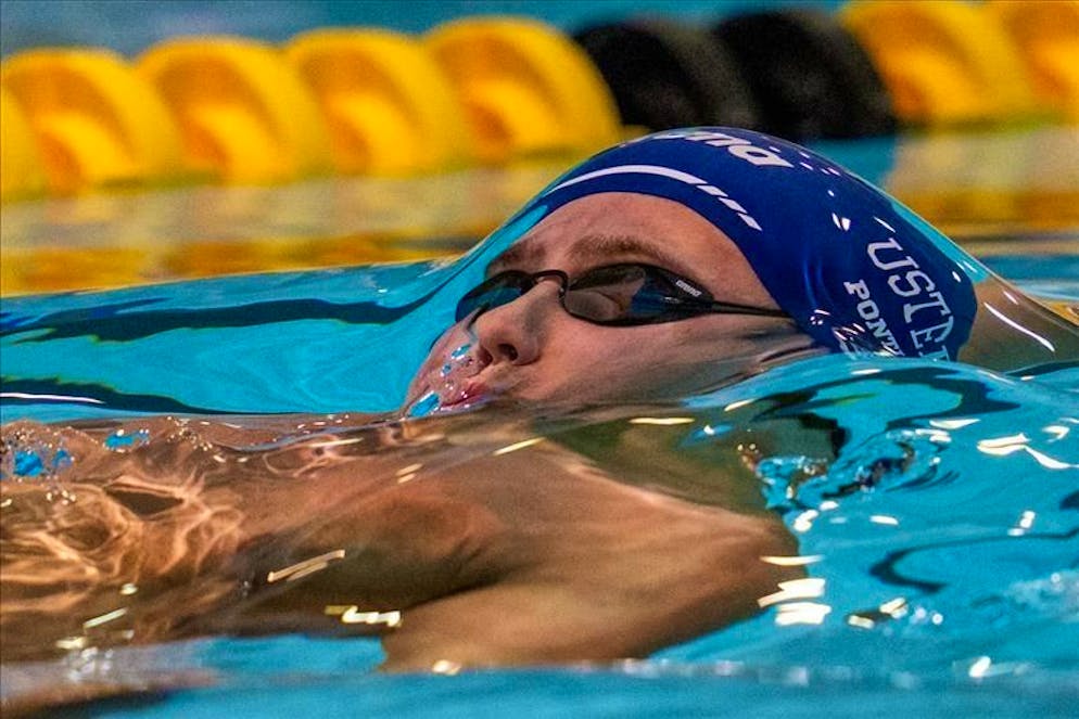 Non ha fatto i 100m delfino, sua gara prediletta