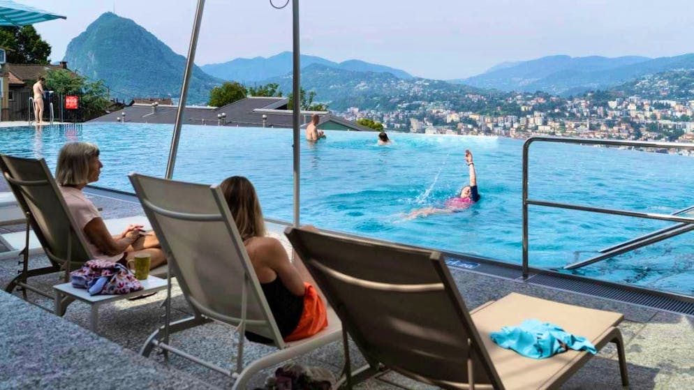 Reka vacation village in Lugano: the Swiss parahotel industry has had a good summer season. (archive picture)