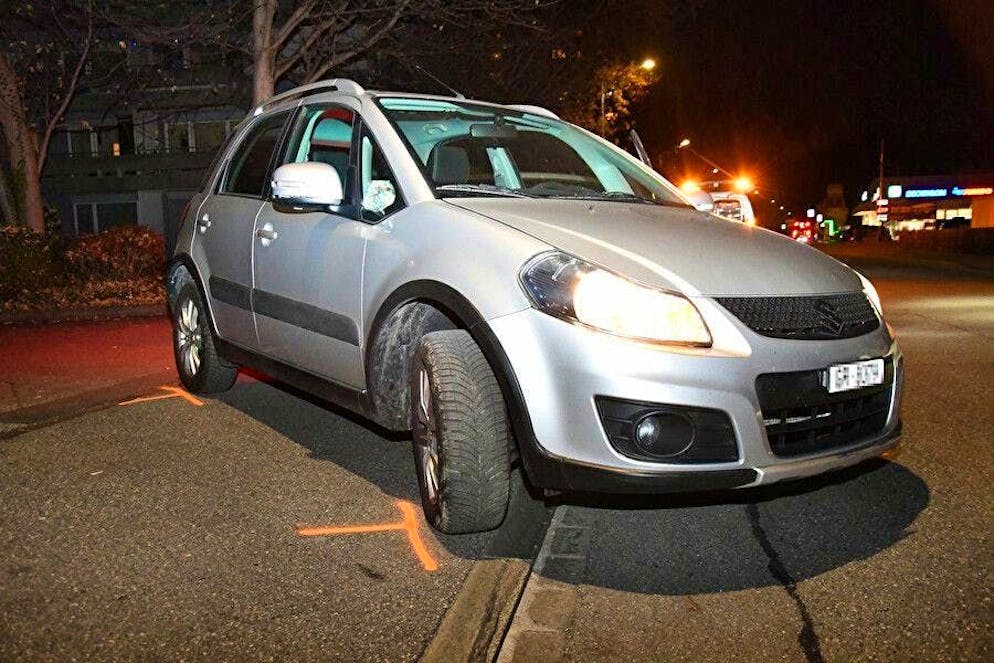 The 92-year-old driver drove onto the sidewalk with this car.