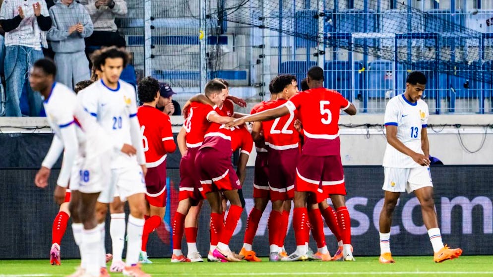 U21 national team. A point against France for the Swiss U21s