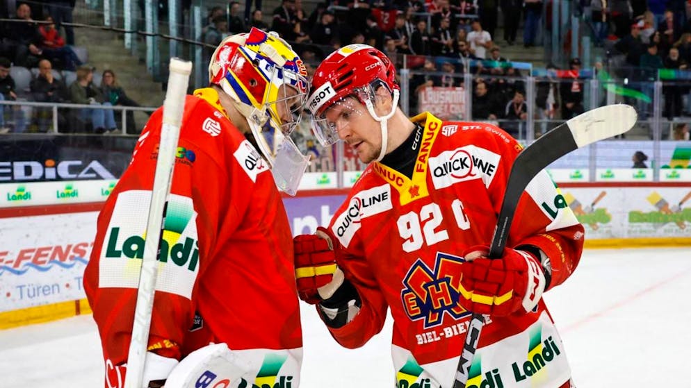 Gaëtan Haas (92) a prolongé jusqu'en 2028 avec Bienne.