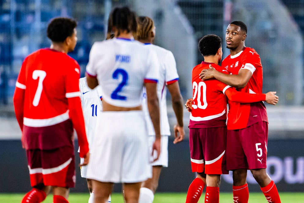 Les M21 ont obtenu un point face à la France.