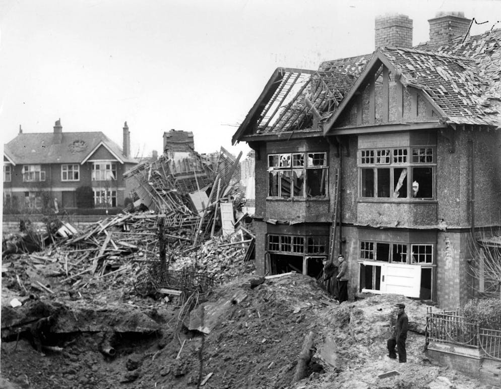 Coventry. Pas moins de 60'000 maisons ont été endommagées.