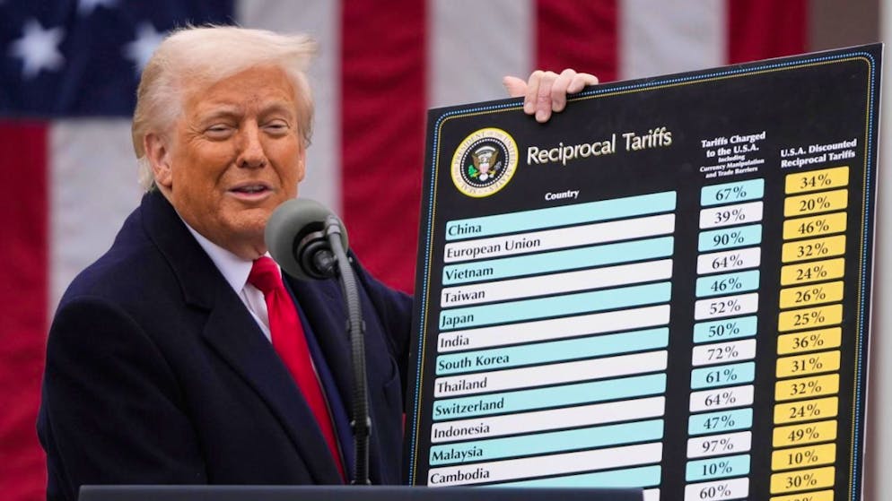 «Merci président Trump». La presse suisse se réjouit, mais pointe un coût élevé