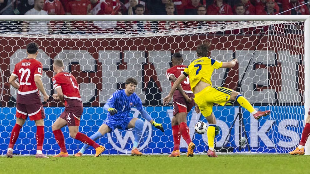 The strong Nati series breaks. Kobel defeated again after 497 minutes without conceding a goal