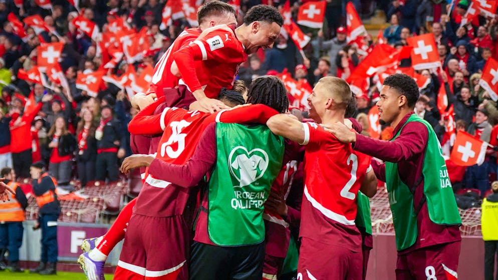 WM-Ticket fast sicher. Starke Schweizer fertigen Schweden ab