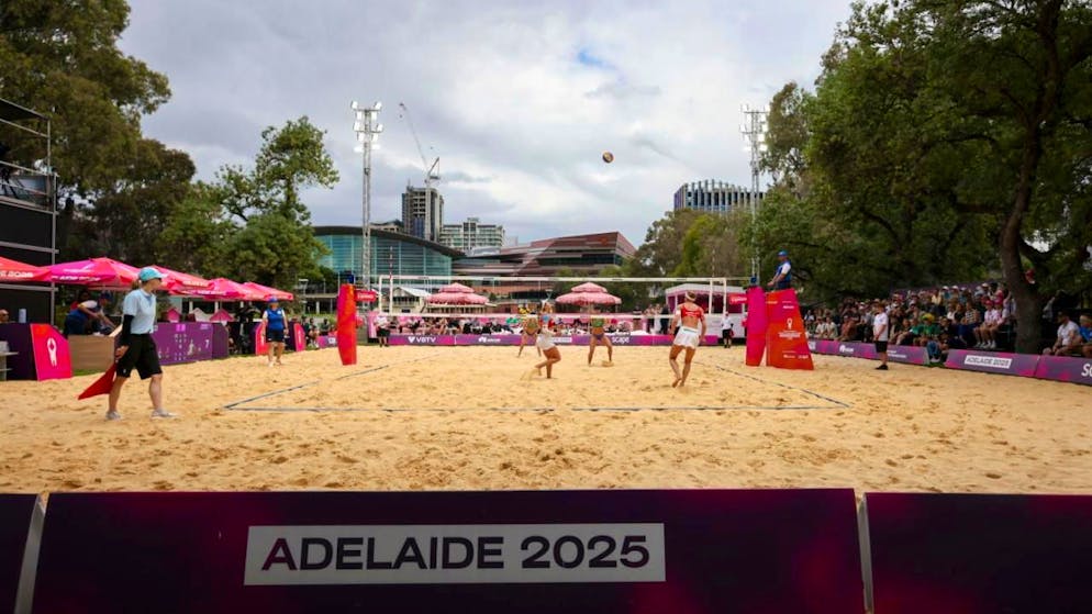 Die diesjährige Beachvolleyball-WM findet im australischen Adelaide statt