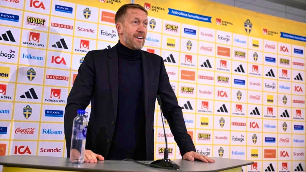 Graham Potter is set to take Sweden to the finals after a poor start to World Cup qualifying